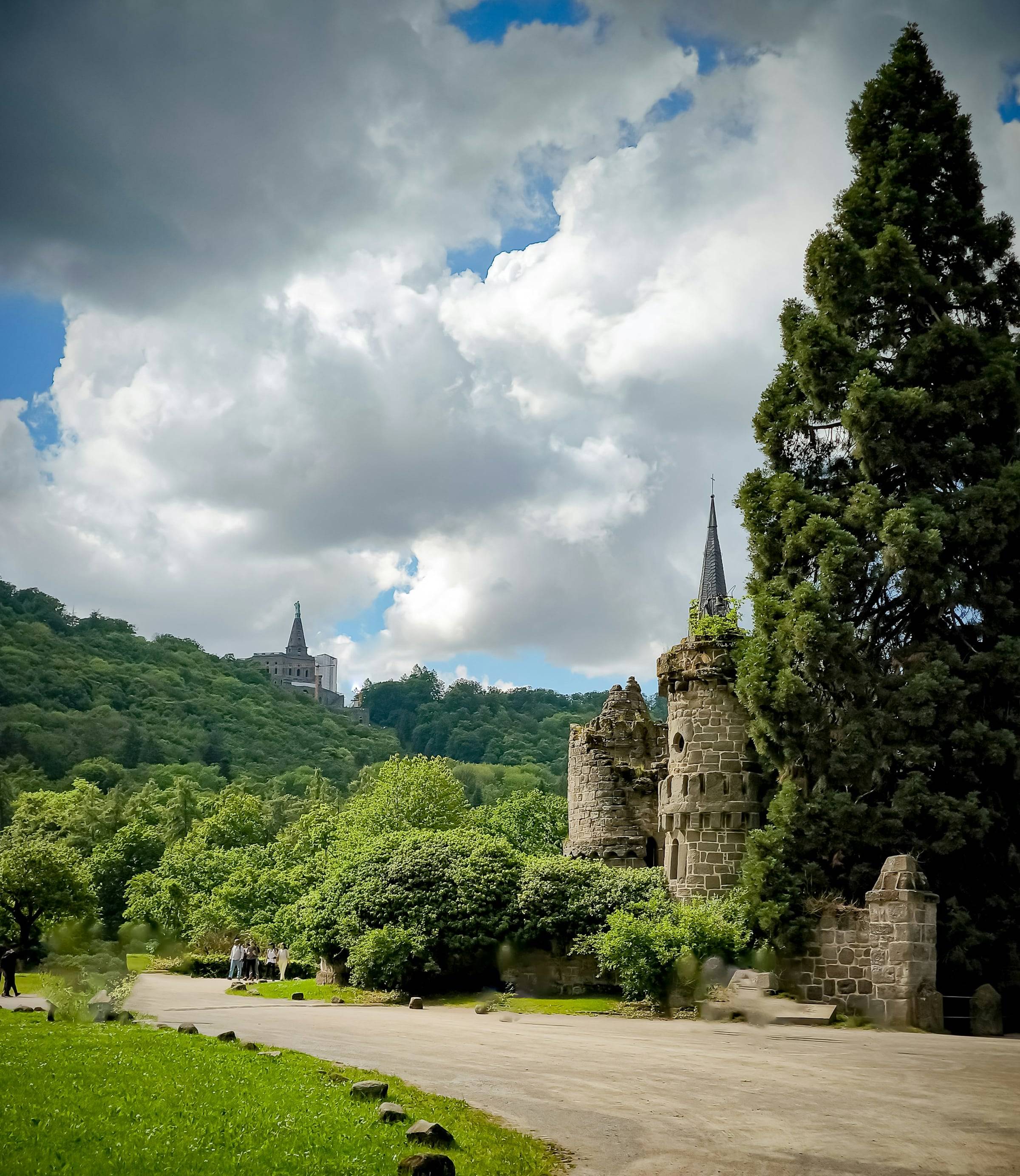 Löwenburg im Bergpark Wilhelmshöhe, Kassel